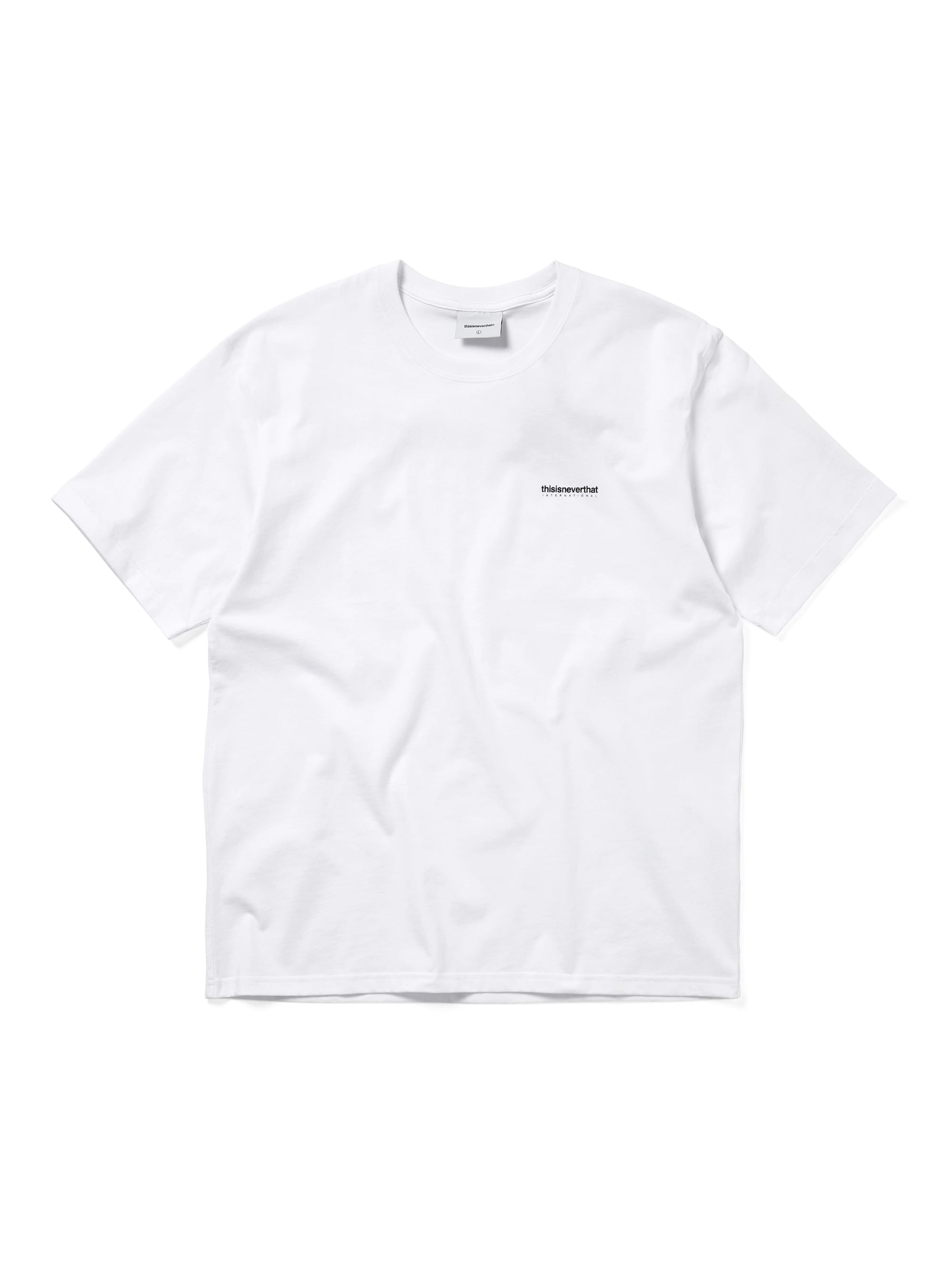 thisisneverthat - INTL. Logo Tee (White) product image 2 | TRAB K-Fashion Australia