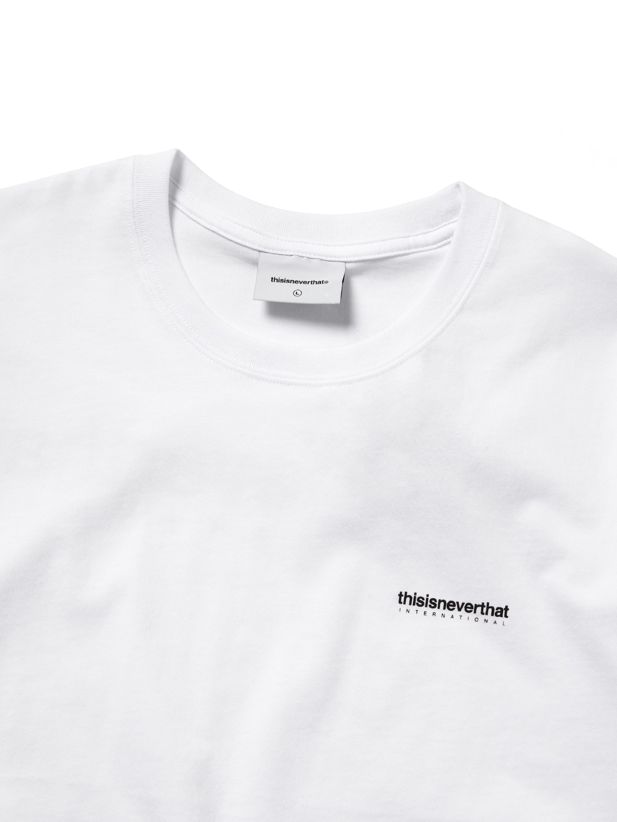 thisisneverthat - INTL. Logo Tee (White) product image 3 | TRAB K-Fashion Australia