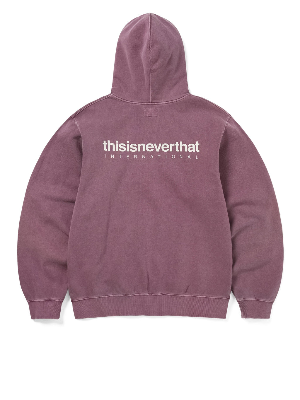 thisisneverthat - INTL. Logo Zip Up Hoodie (Fuchsia) product image 3 | TRAB K-Fashion Australia