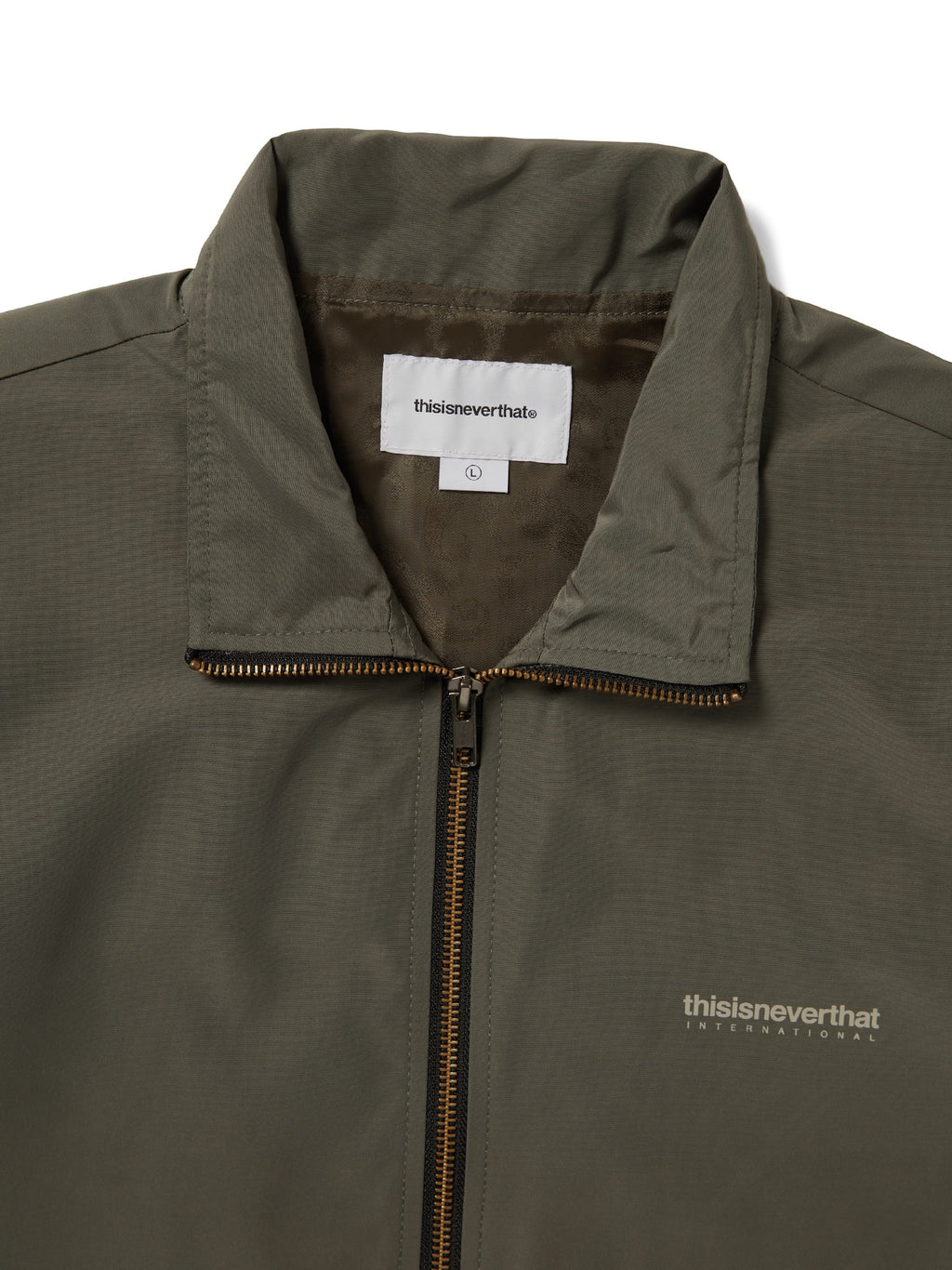 thisisneverthat - INTL. Team Jacket (Olive) product image 2 | TRAB K-Fashion Australia