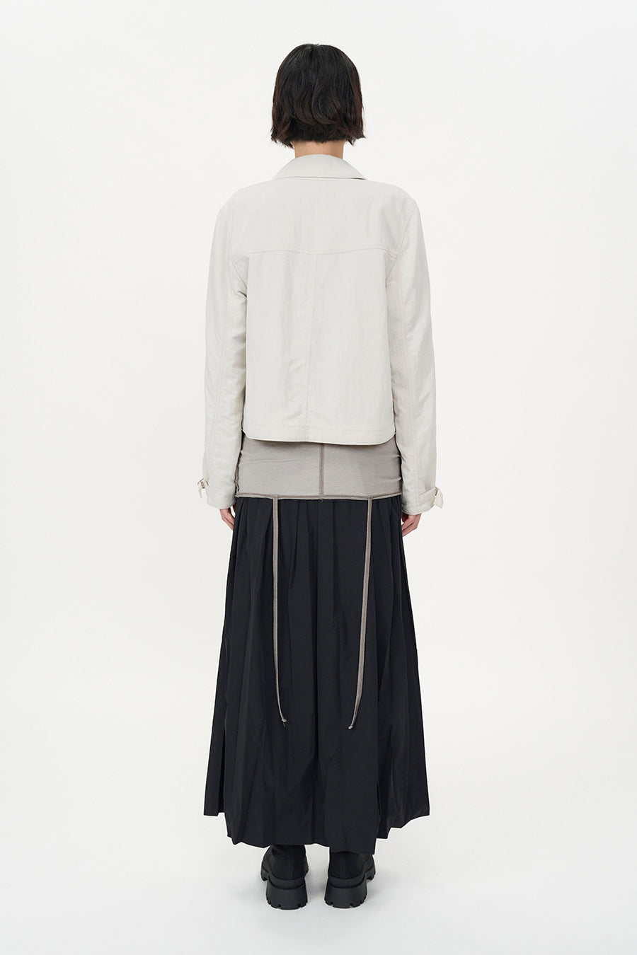 Insilence - Minimal Strap Jacket (Ice Grey) product image 3 | TRAB K-Fashion Australia