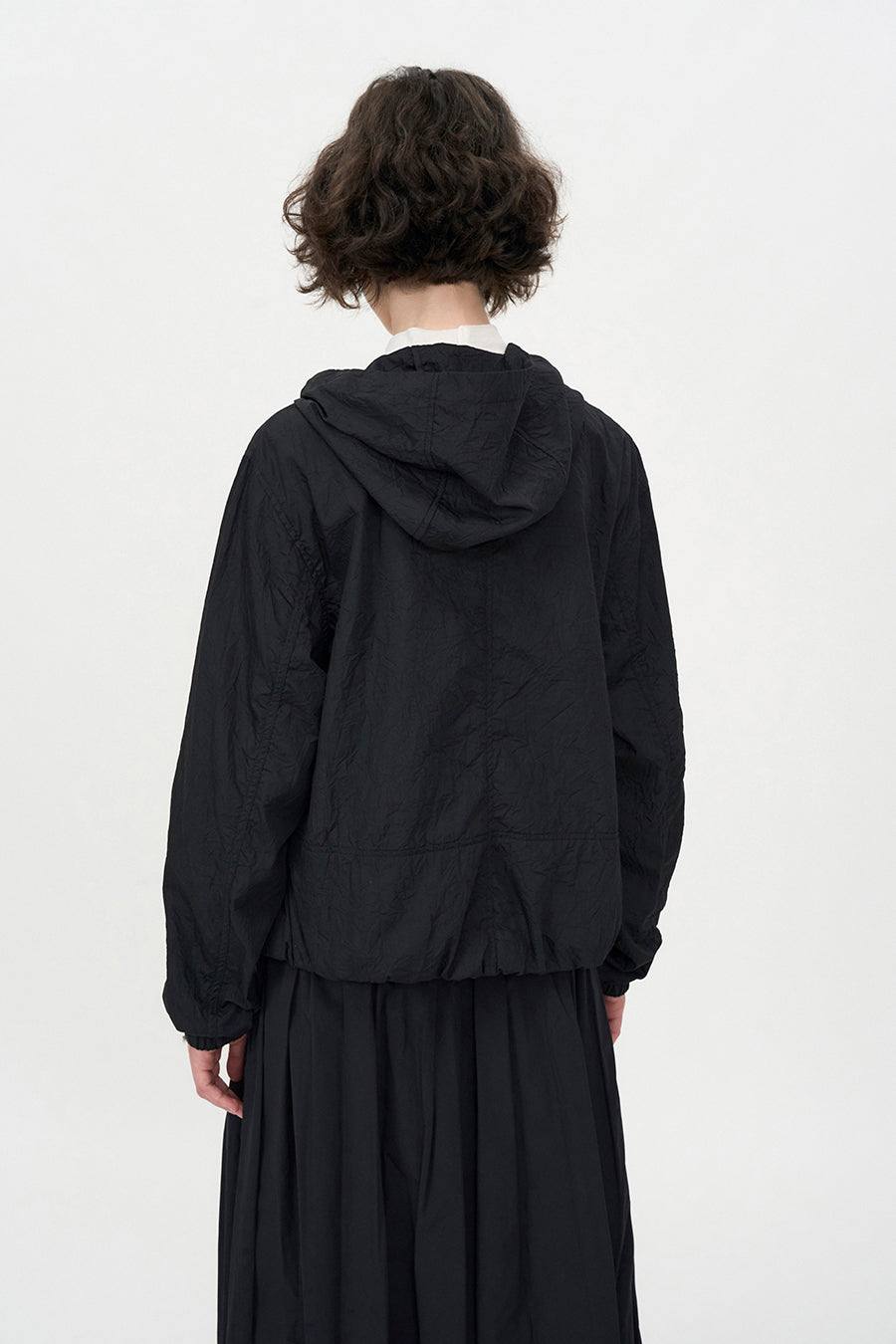 Insilence - Crease Volume Jumper (Black) product image 4 | TRAB K-Fashion Australia