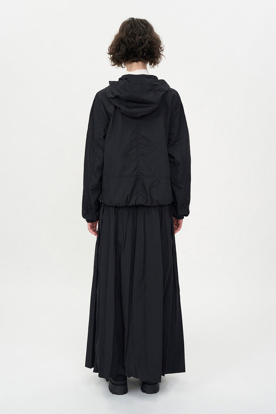 Insilence - Crease Volume Jumper (Black) product image 6 | TRAB K-Fashion Australia