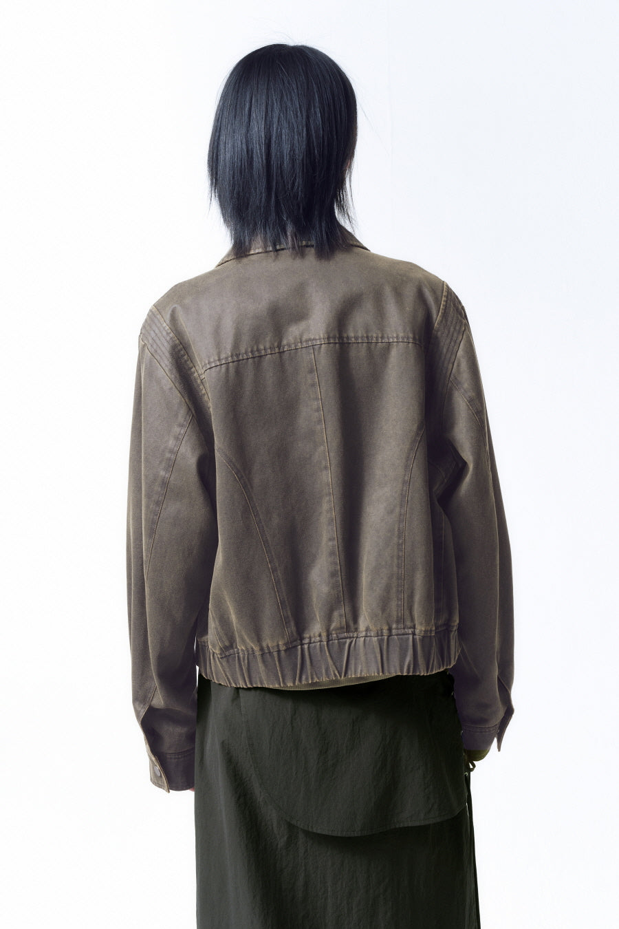 Insilence - Vintage Pigment Jumper (Brown) product image 5 | TRAB K-Fashion Australia