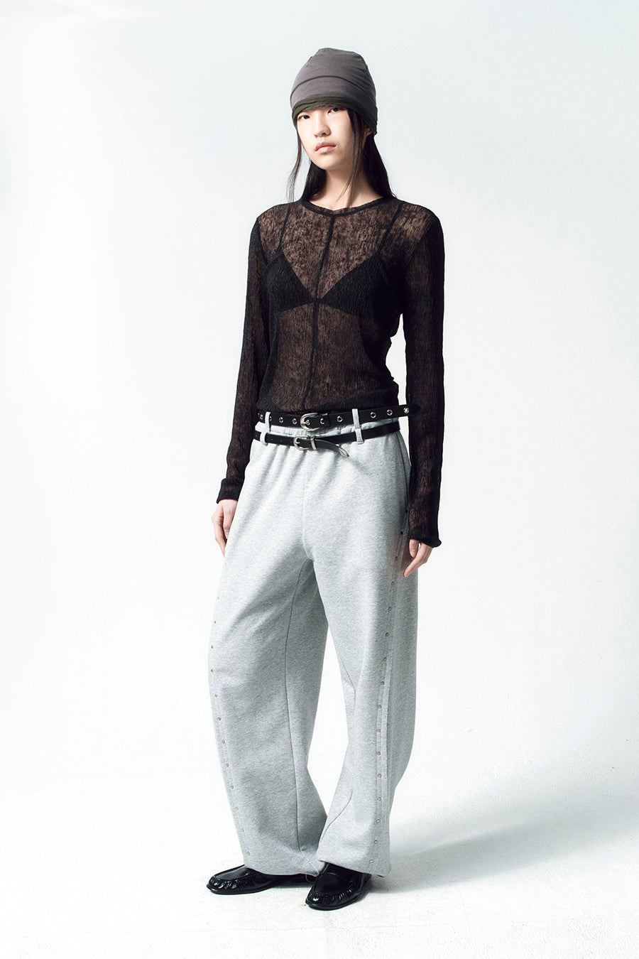 Insilence - Western Thin Belt (Black) product image 3 | TRAB K-Fashion Australia