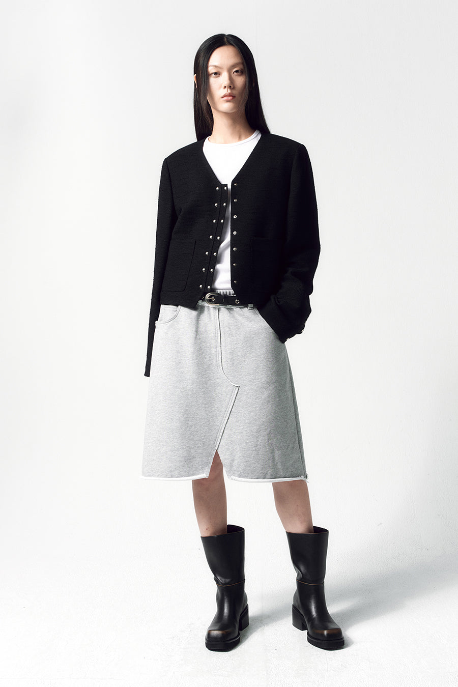 Insilence - Eyelet Belt (Black) product image 4 | TRAB K-Fashion Australia