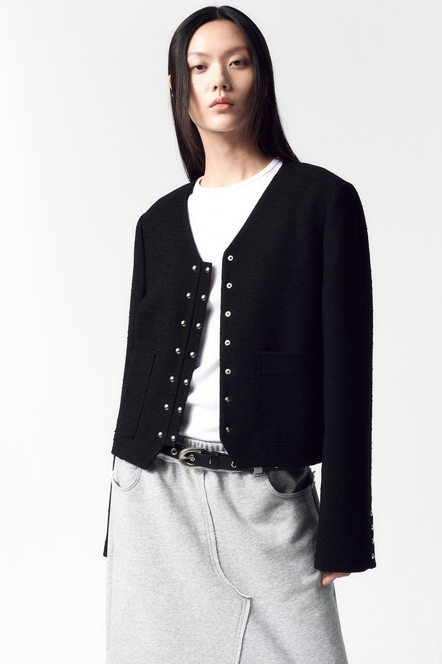 Insilence - Eyelet Belt (Black) product image 7 | TRAB K-Fashion Australia