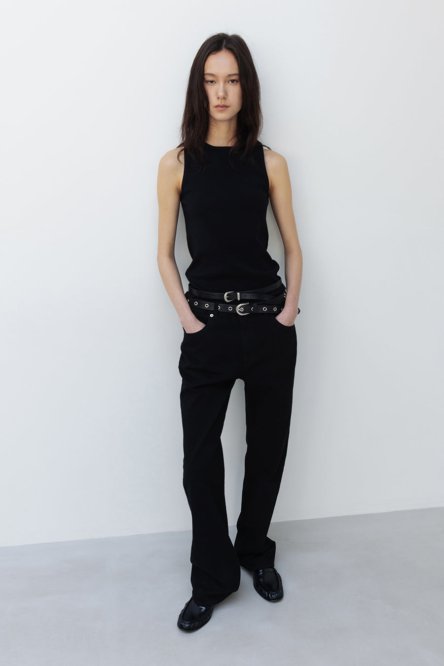 Insilence - eyelet belt (Black) product image 3 | TRAB K-Fashion Australia