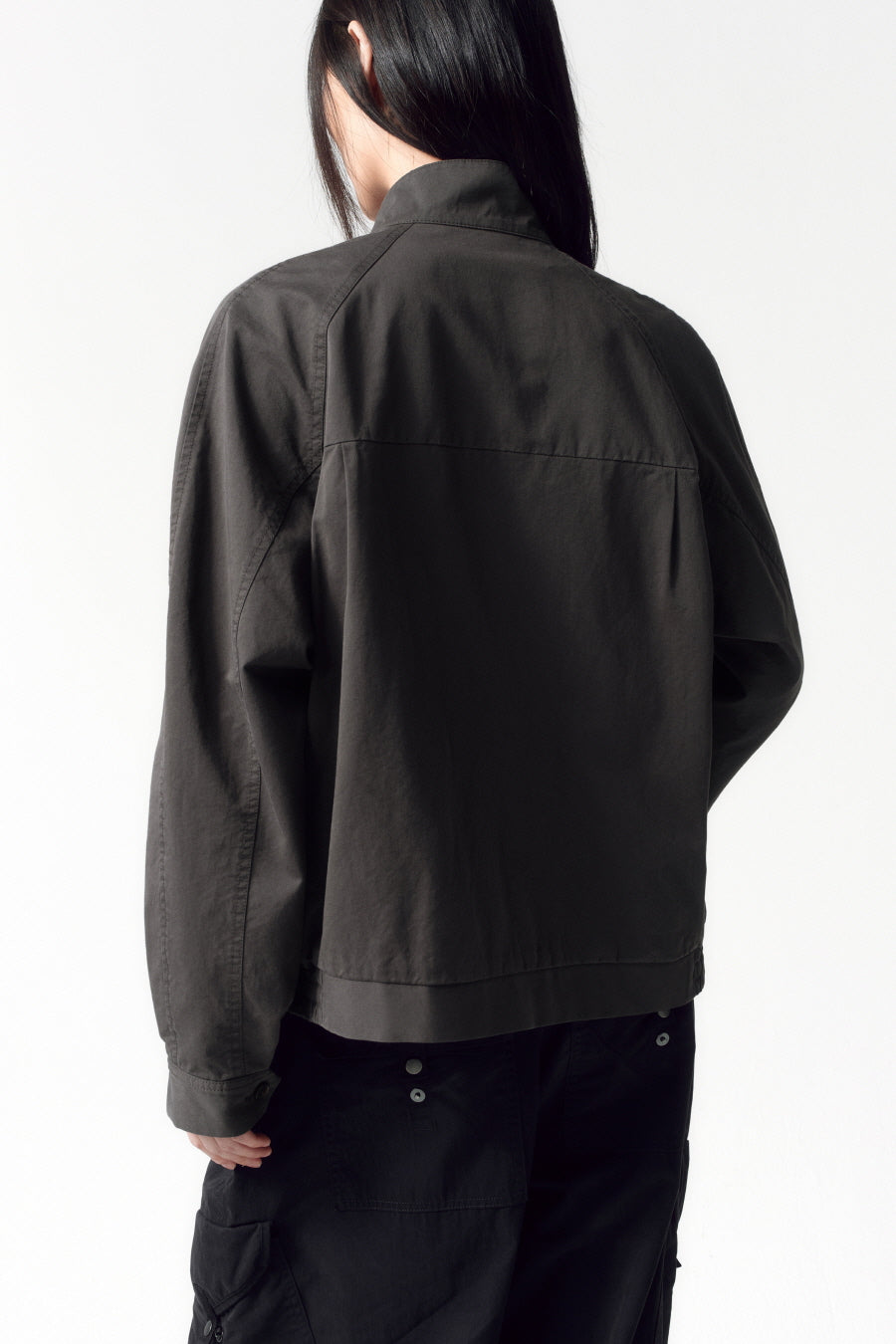 Insilence - Vintage Harrington Jumper (Charcoal) product image 5 | TRAB K-Fashion Australia