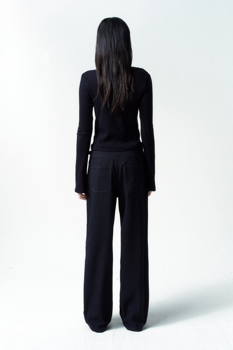 Insilence - Summer Stretch Pants (Black) product image 5 | TRAB K-Fashion Australia