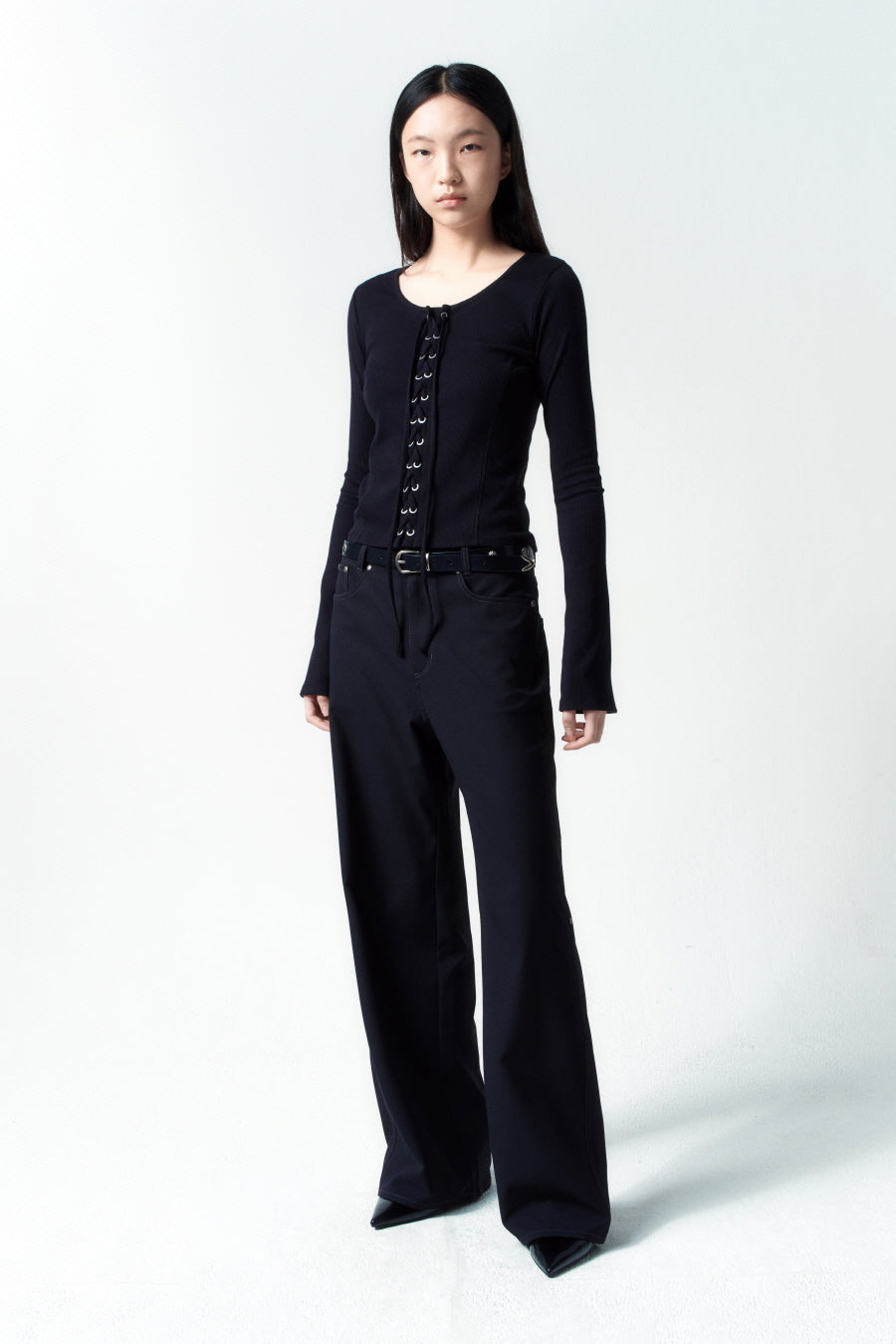 Insilence - Summer Stretch Pants (Black) product image 6 | TRAB K-Fashion Australia