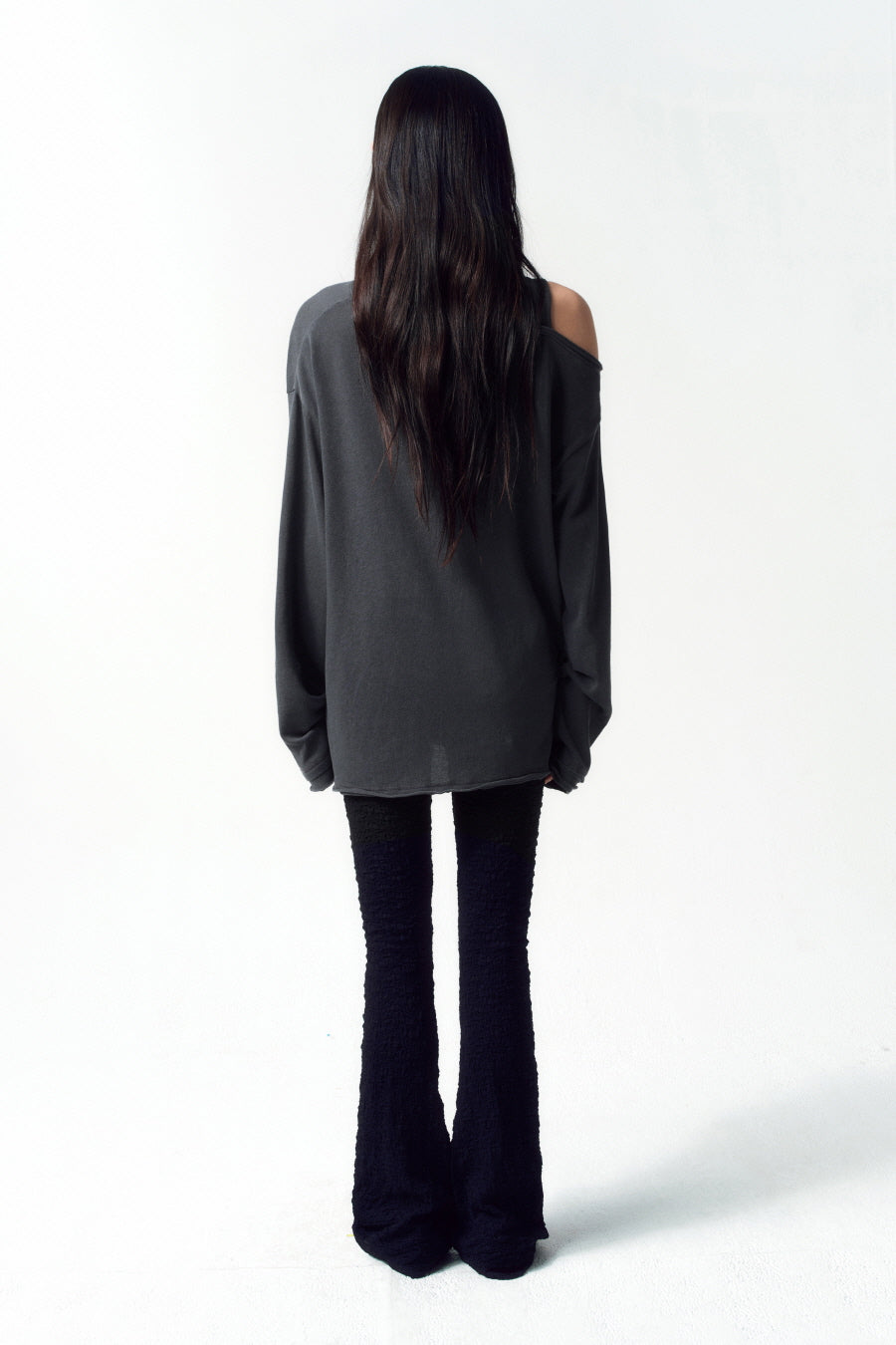 Insilence - Flare Fit Lace Pants (Black) product image 5 | TRAB K-Fashion Australia