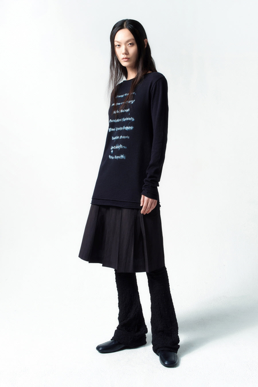 Insilence - Flare Fit Lace Pants (Black) product image 6 | TRAB K-Fashion Australia