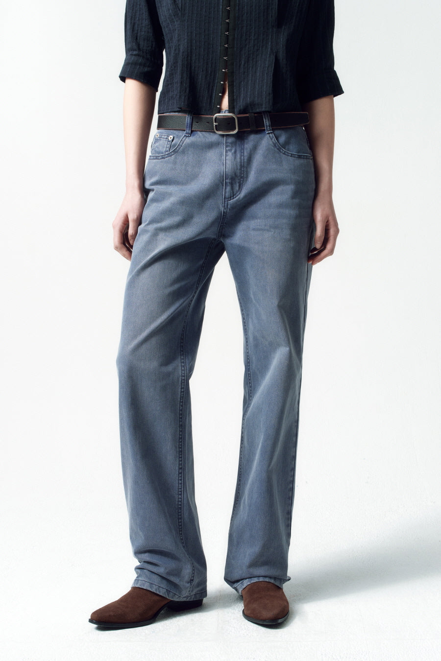 Insilence - Soft Color Denim (Blue) product image 3 | TRAB K-Fashion Australia