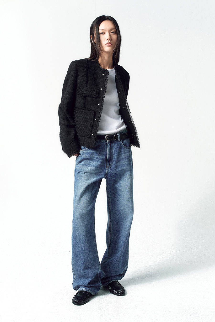 Insilence - Classic Washed Denim (Blue) product image 2 | TRAB K-Fashion Australia