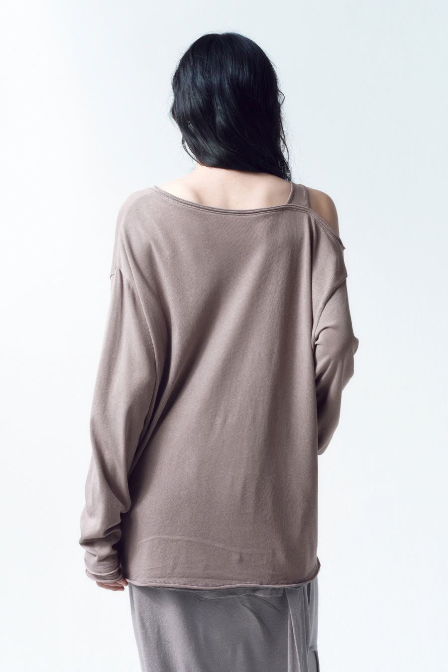 Insilence - Hook Oversized Long Sleeve (Dust Beige) product image 6 | TRAB K-Fashion Australia