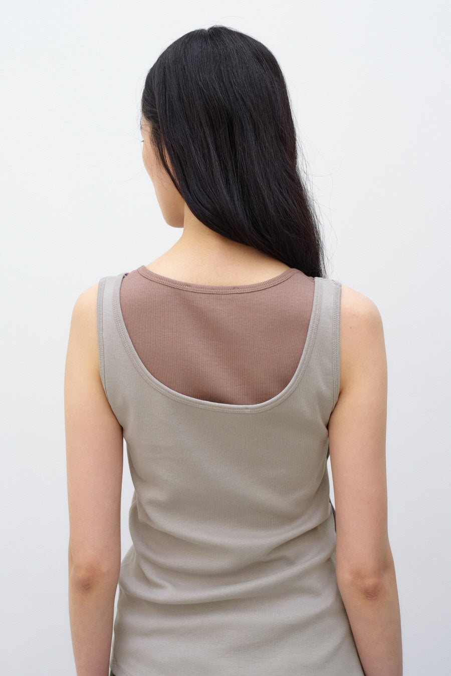 Insilence - Wearable Button Sleeveless (Warm Grey) product image 5 | TRAB K-Fashion Australia