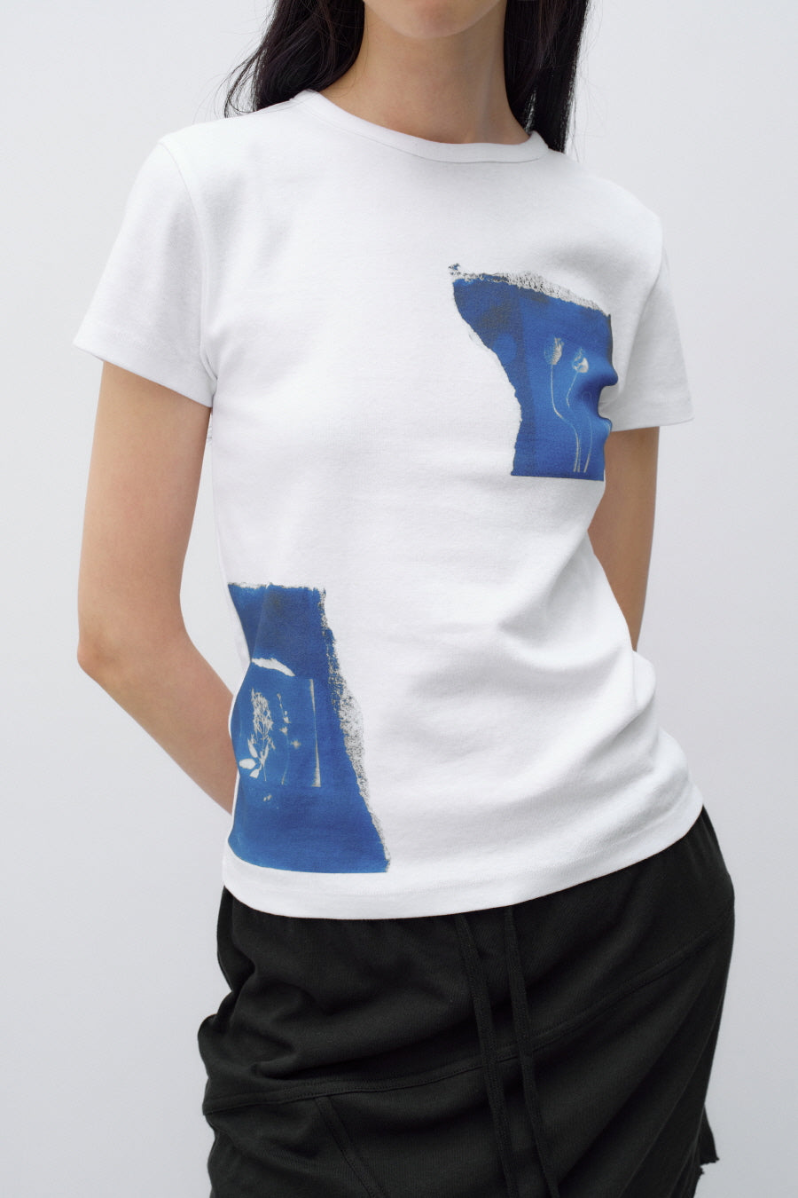 Insilence - Cyanotype Baby T-shirt (White) product image 2 | TRAB K-Fashion Australia
