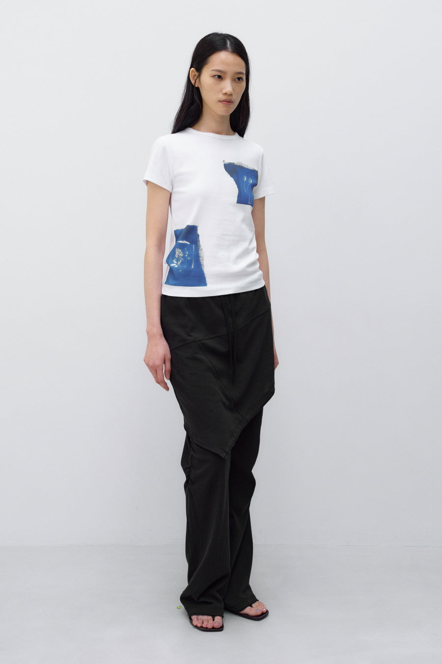 Insilence - Cyanotype Baby T-shirt (White) product image 4 | TRAB K-Fashion Australia
