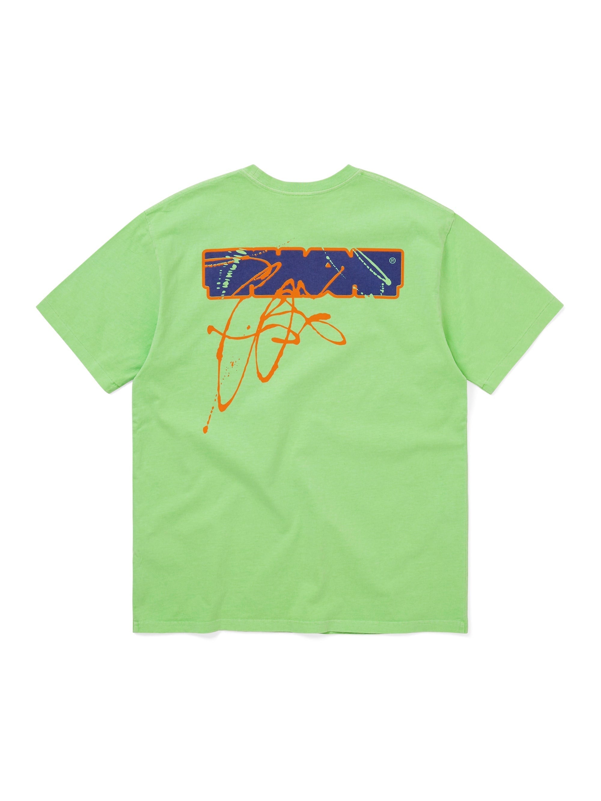 thisisneverthat - Ink Trail Tee (Bright Green) product image 3 | TRAB K-Fashion Australia
