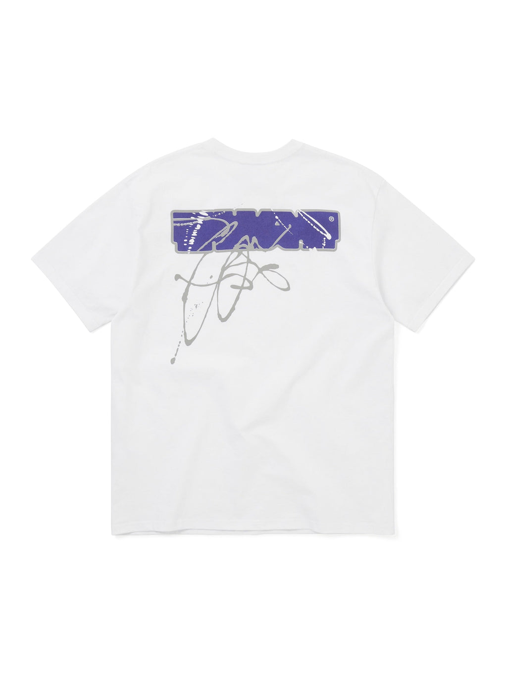 thisisneverthat - Ink Trail Tee (White) product image 3 | TRAB K-Fashion Australia