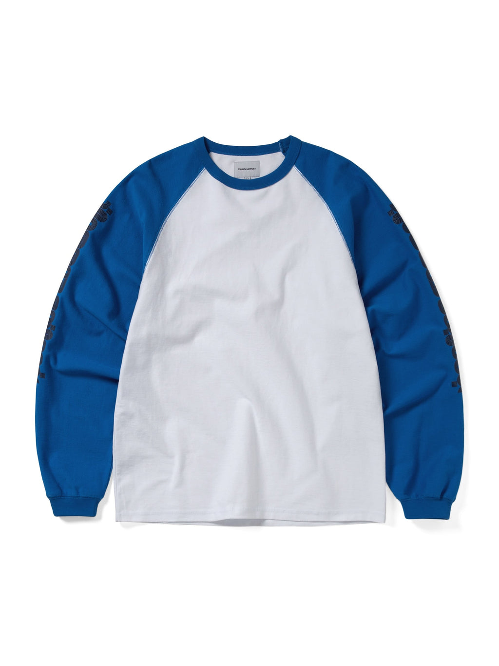 thisisneverthat - Inside Out Raglan Crewneck (Blue) product image 1 | TRAB K-Fashion Australia