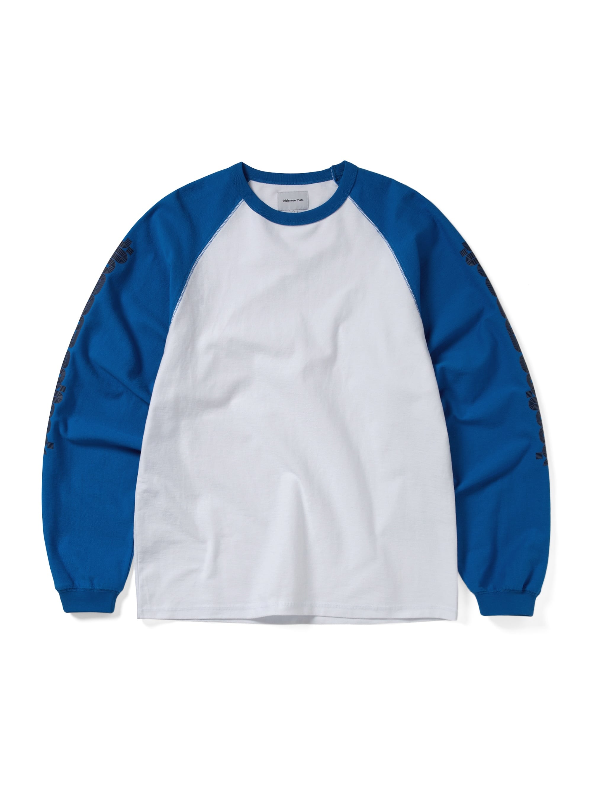 thisisneverthat - Inside Out Raglan Crewneck (Blue) product image 1 | TRAB K-Fashion Australia