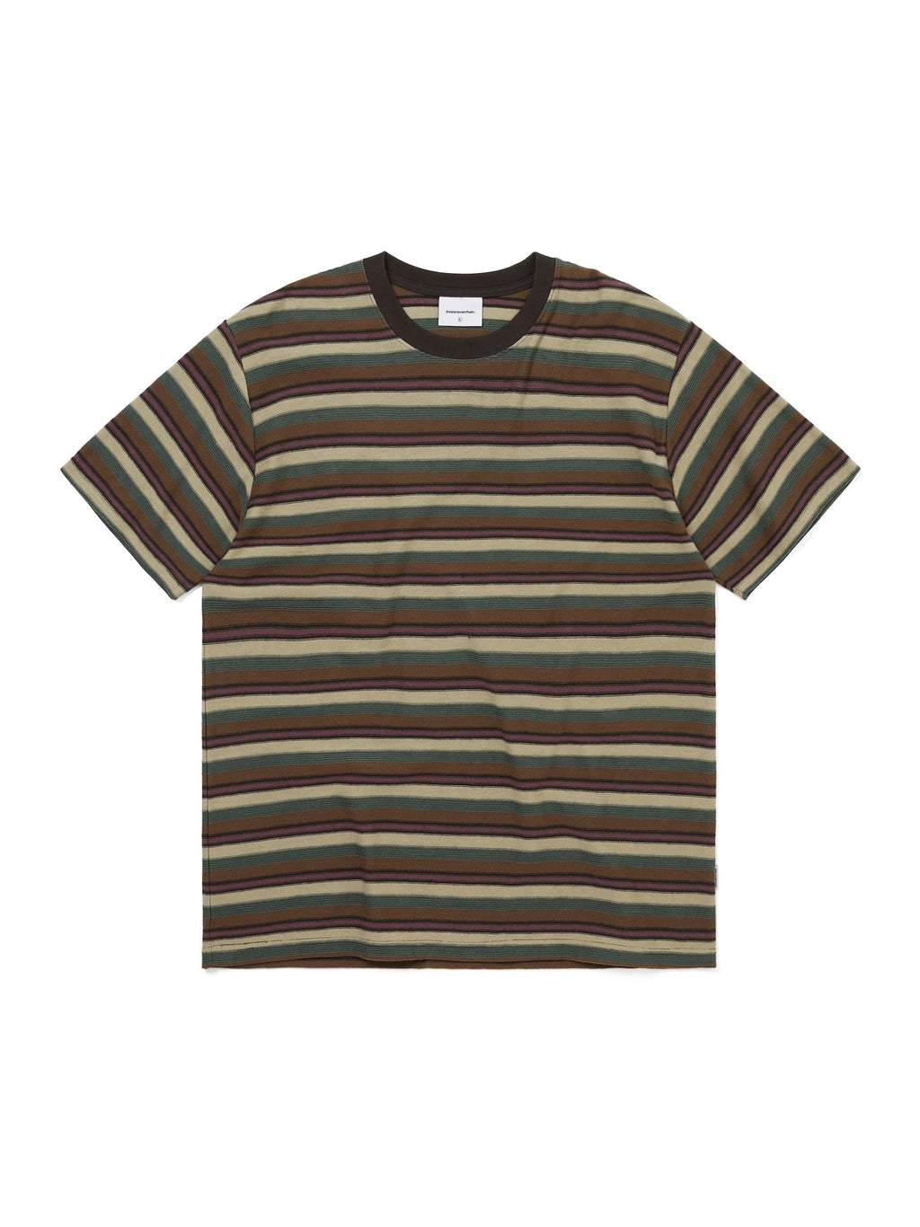 thisisneverthat - Inside Out Striped Tee (Dusty Pink) product image 1 | TRAB K-Fashion Australia