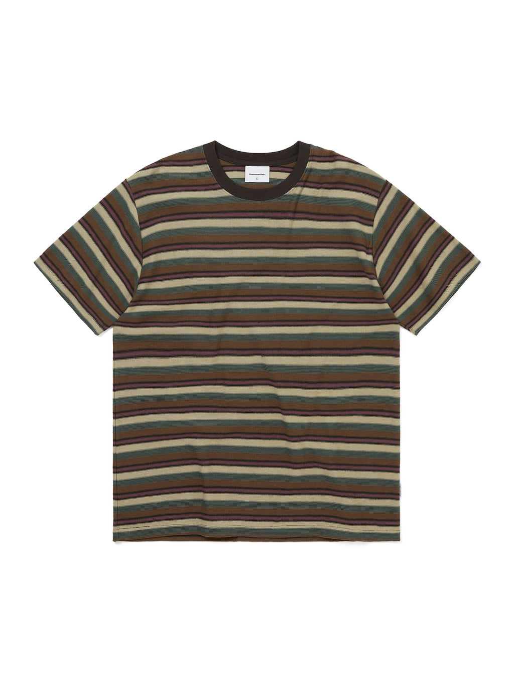 thisisneverthat - Inside Out Striped Tee (Dusty Pink) product image 1 | TRAB K-Fashion Australia