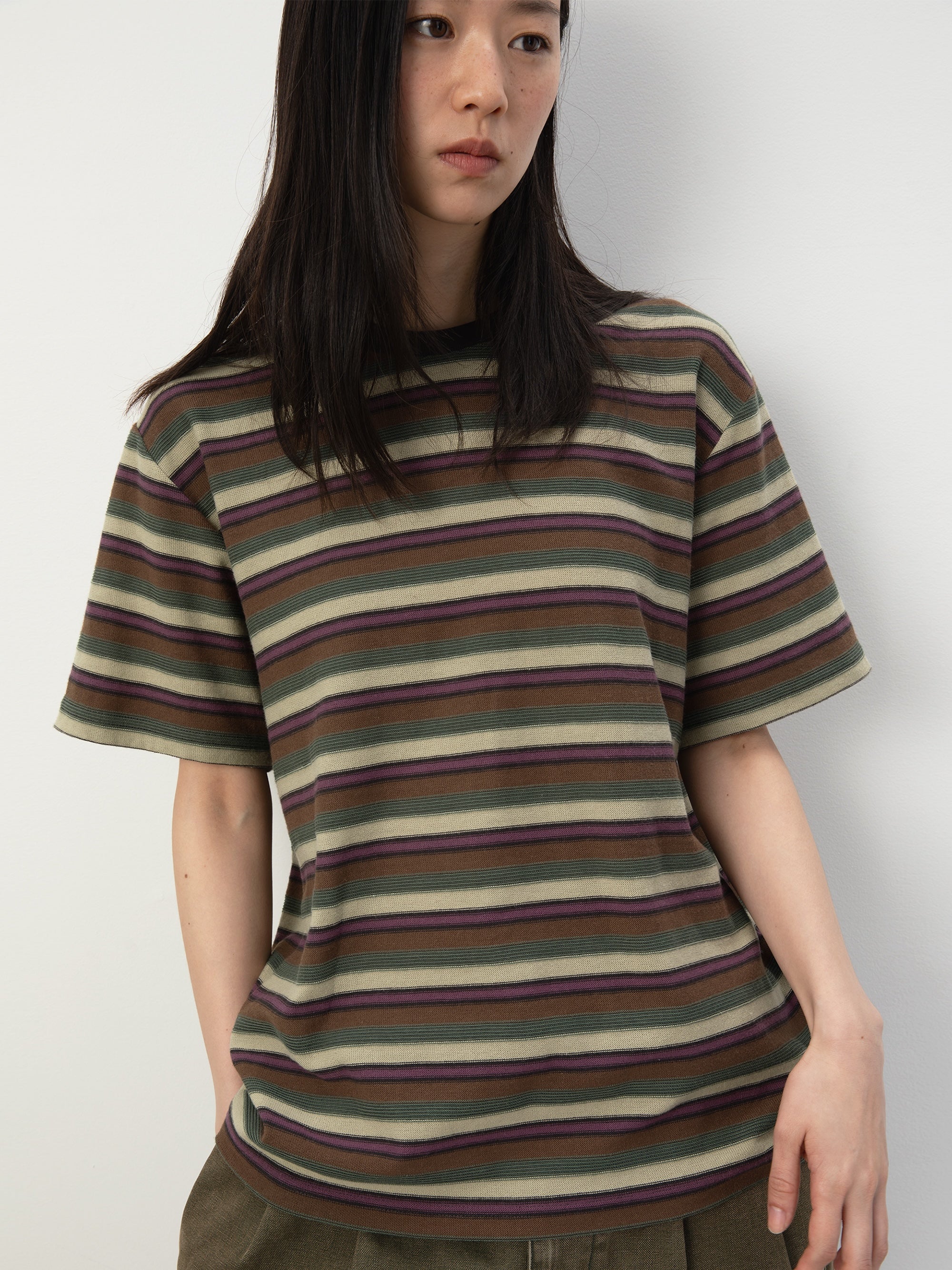 thisisneverthat - Inside Out Striped Tee (Dusty Pink) product image 4 | TRAB K-Fashion Australia