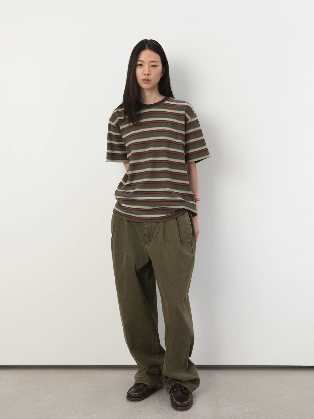 thisisneverthat - Inside Out Striped Tee (Dusty Pink) product image 5 | TRAB K-Fashion Australia