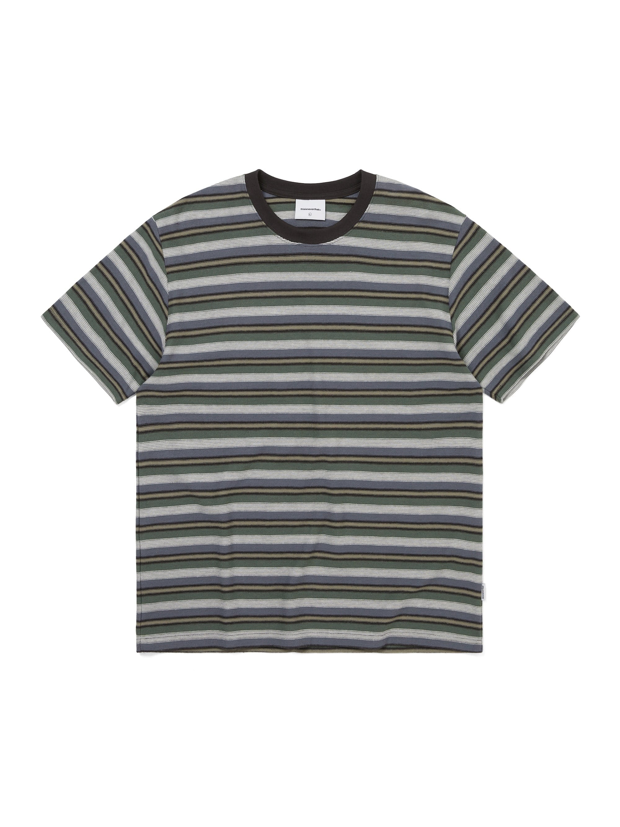 thisisneverthat - Inside Out Striped Tee (Ivory) product image 1 | TRAB K-Fashion Australia