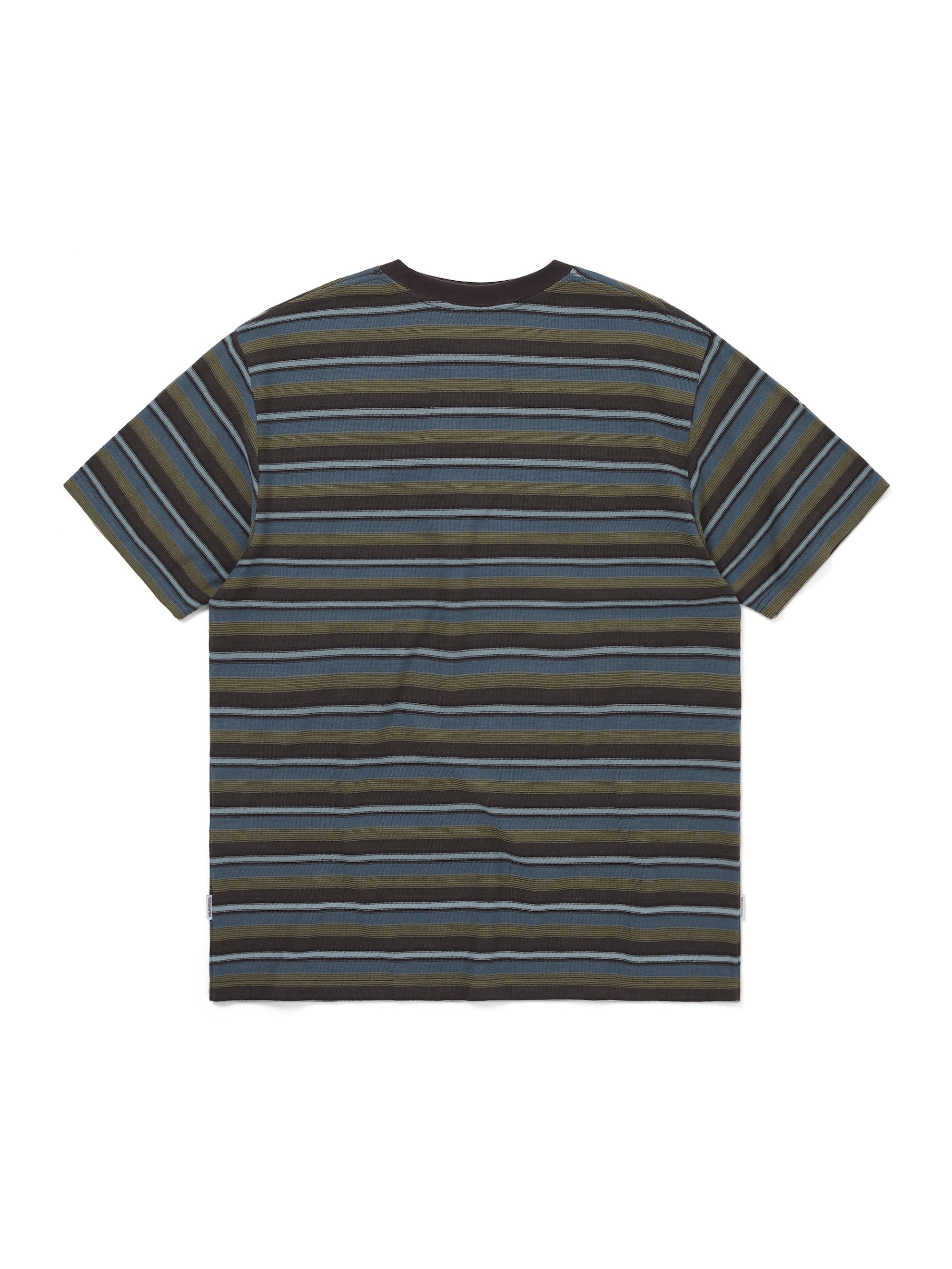 thisisneverthat - Inside Out Striped Tee (Olive) product image 3 | TRAB K-Fashion Australia
