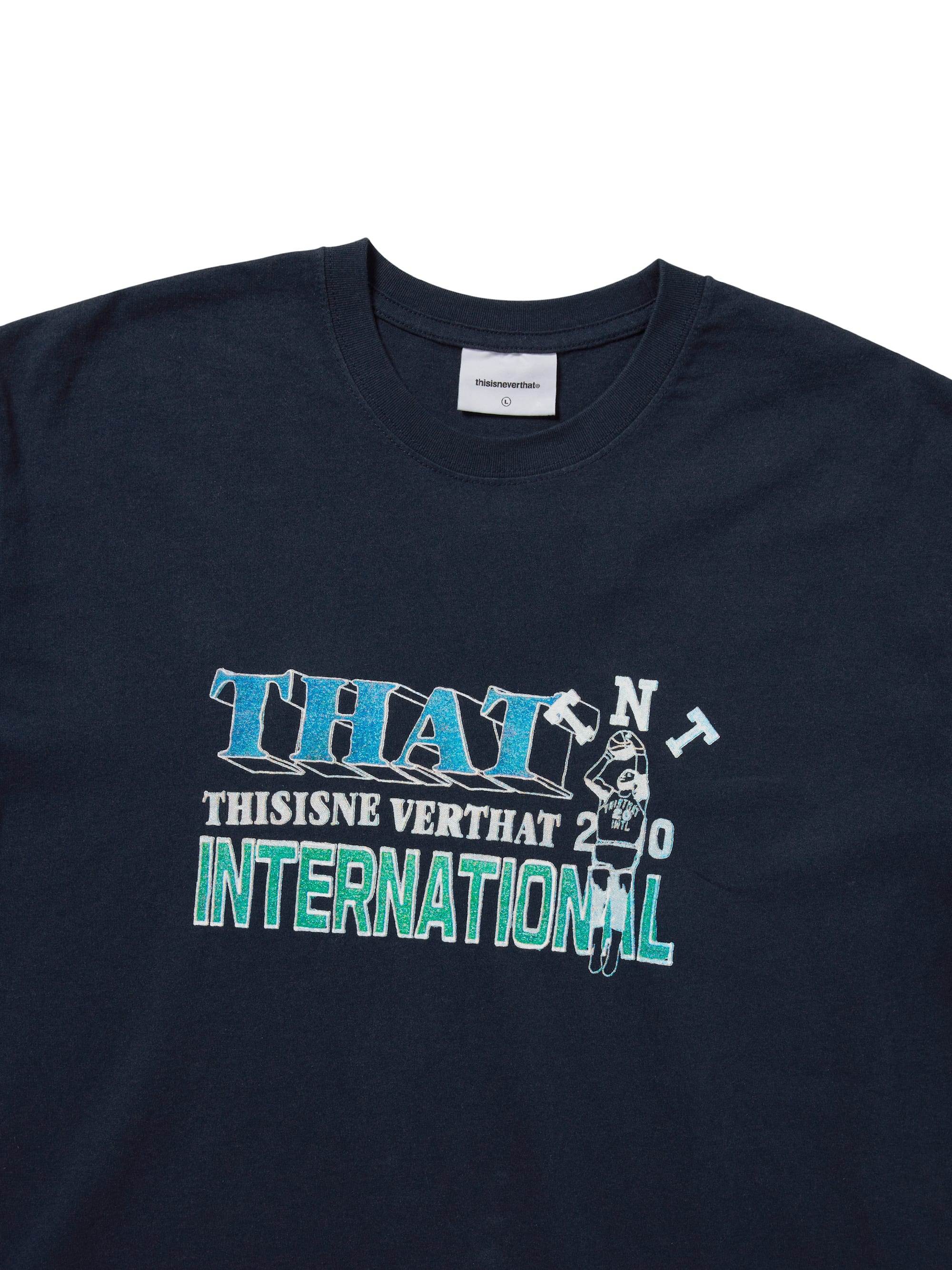 thisisneverthat - International Team Tee (Navy) product image 2 | TRAB K-Fashion Australia