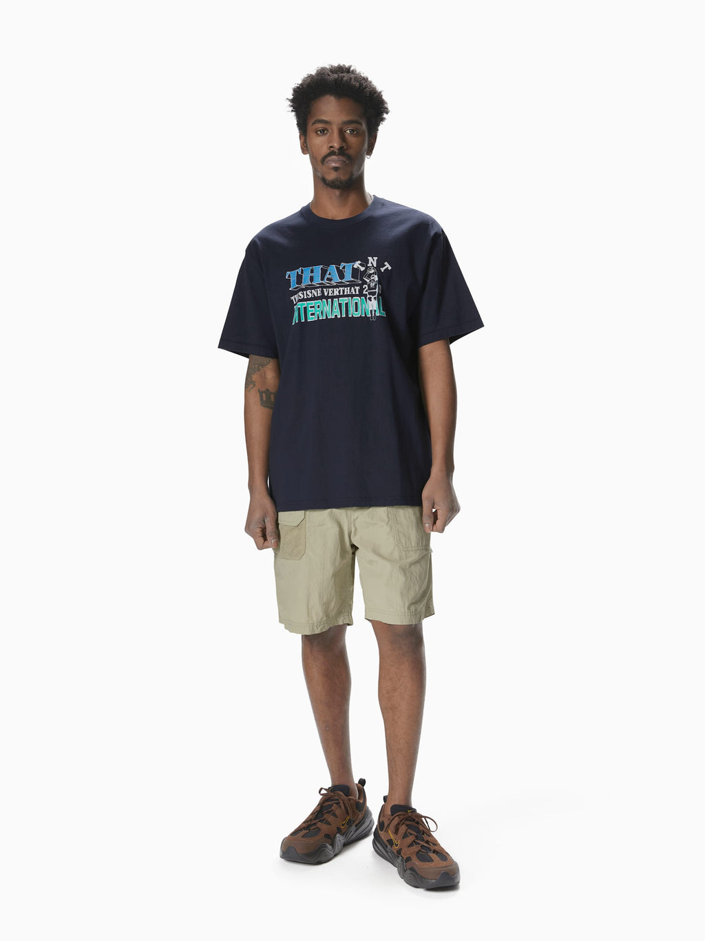 thisisneverthat - International Team Tee (Navy) product image 4 | TRAB K-Fashion Australia