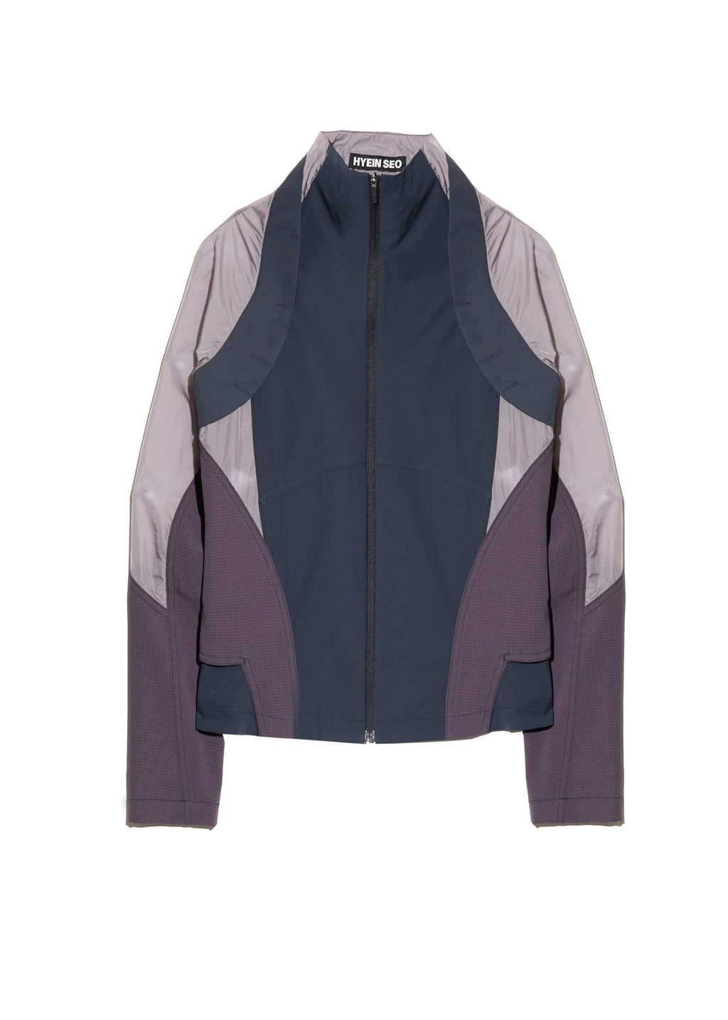 Hyein Seo - Paneled Windbreaker (Ash Purple) product image 4 | TRAB K-Fashion Australia
