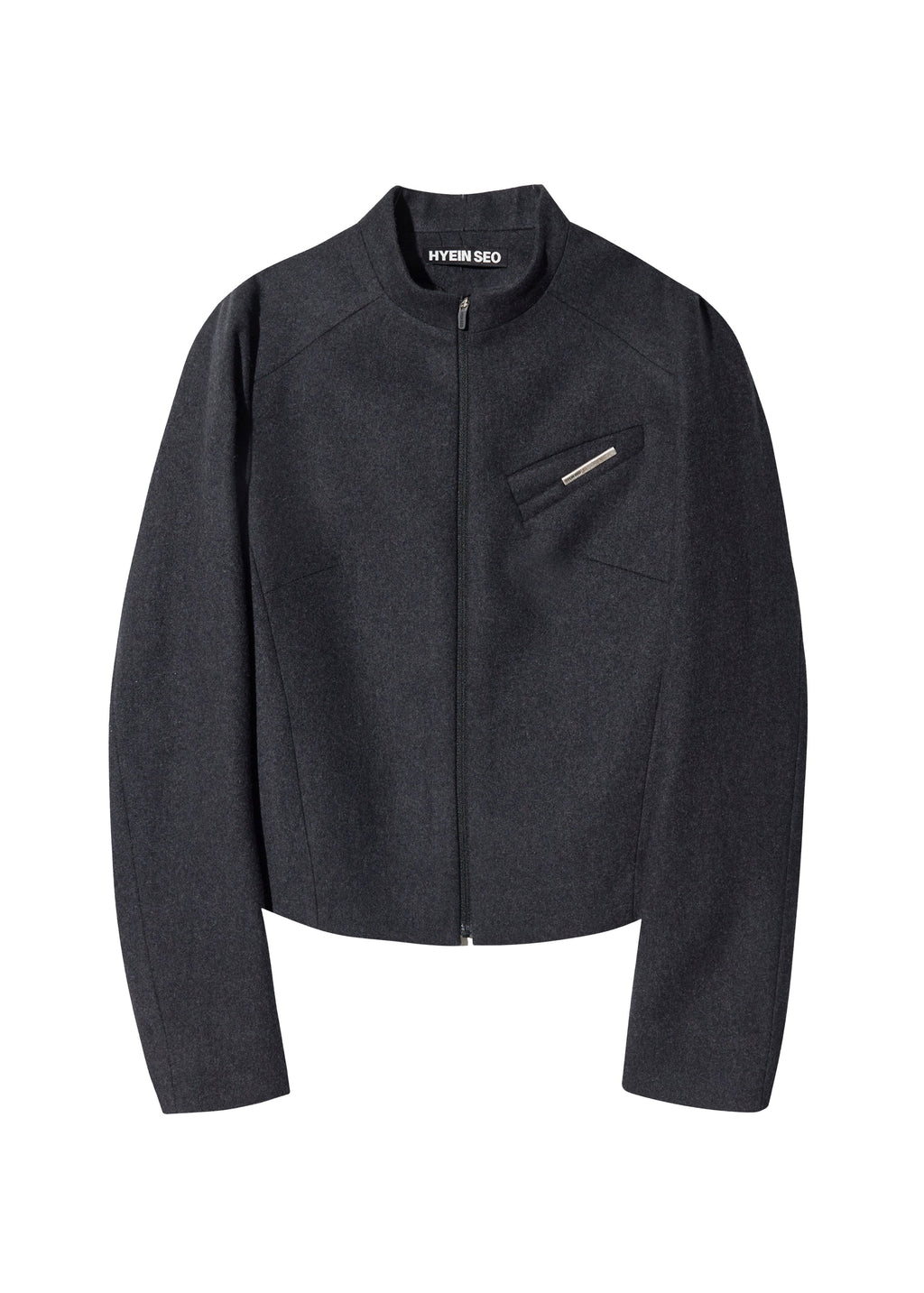 Hyein Seo - Zip Jacket (Dark Grey) product image 4 | TRAB K-Fashion Australia