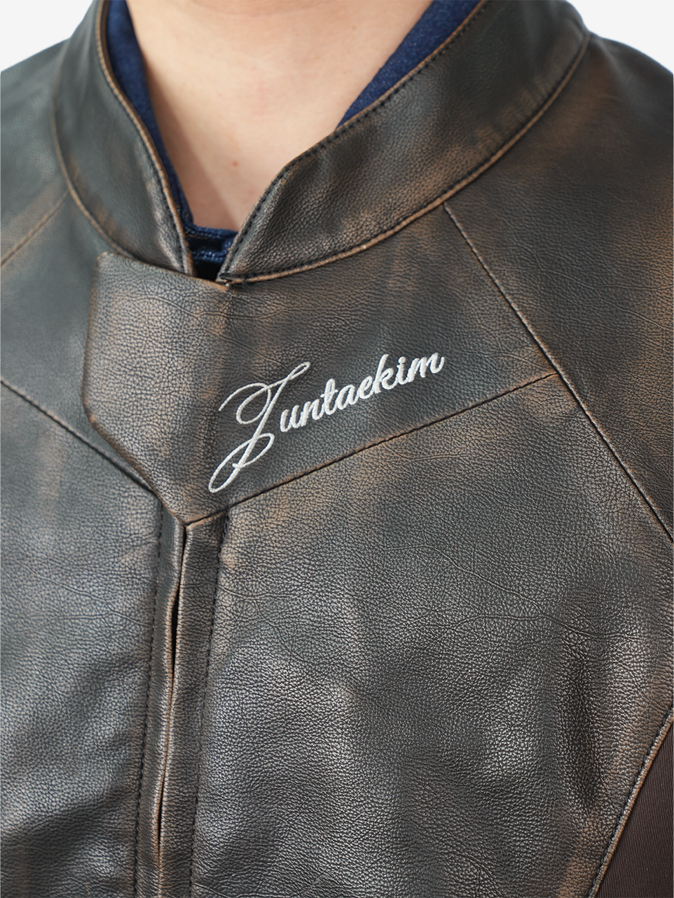 Juntae Kim - Embossed Motorcycle Jacket (OC2) product image 7 | TRAB K-Fashion Australia