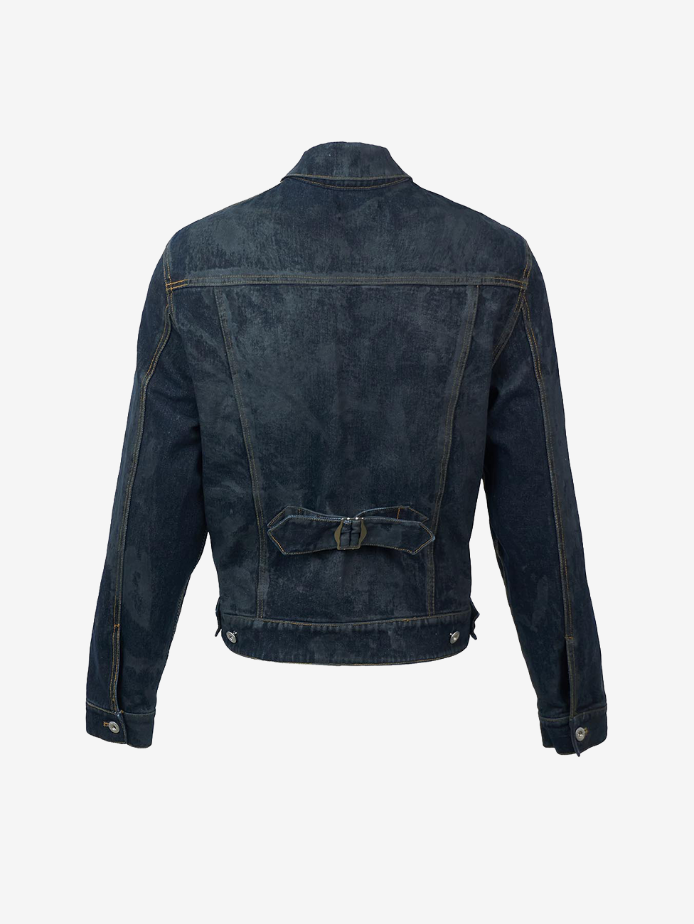 Juntae Kim - Gathered Denim Jacket (OC1) product image 2 | TRAB K-Fashion Australia