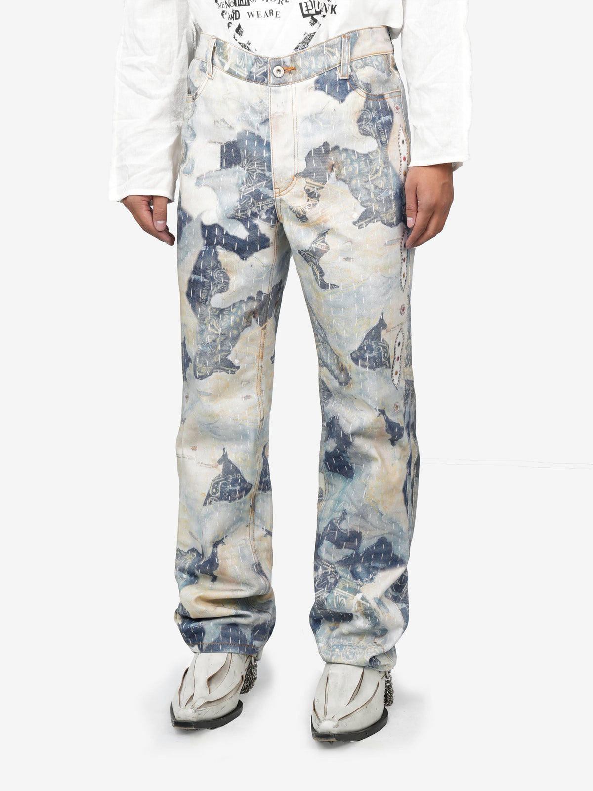 Juntae Kim - Boro Denim Trousers product image 4 | TRAB K-Fashion Australia