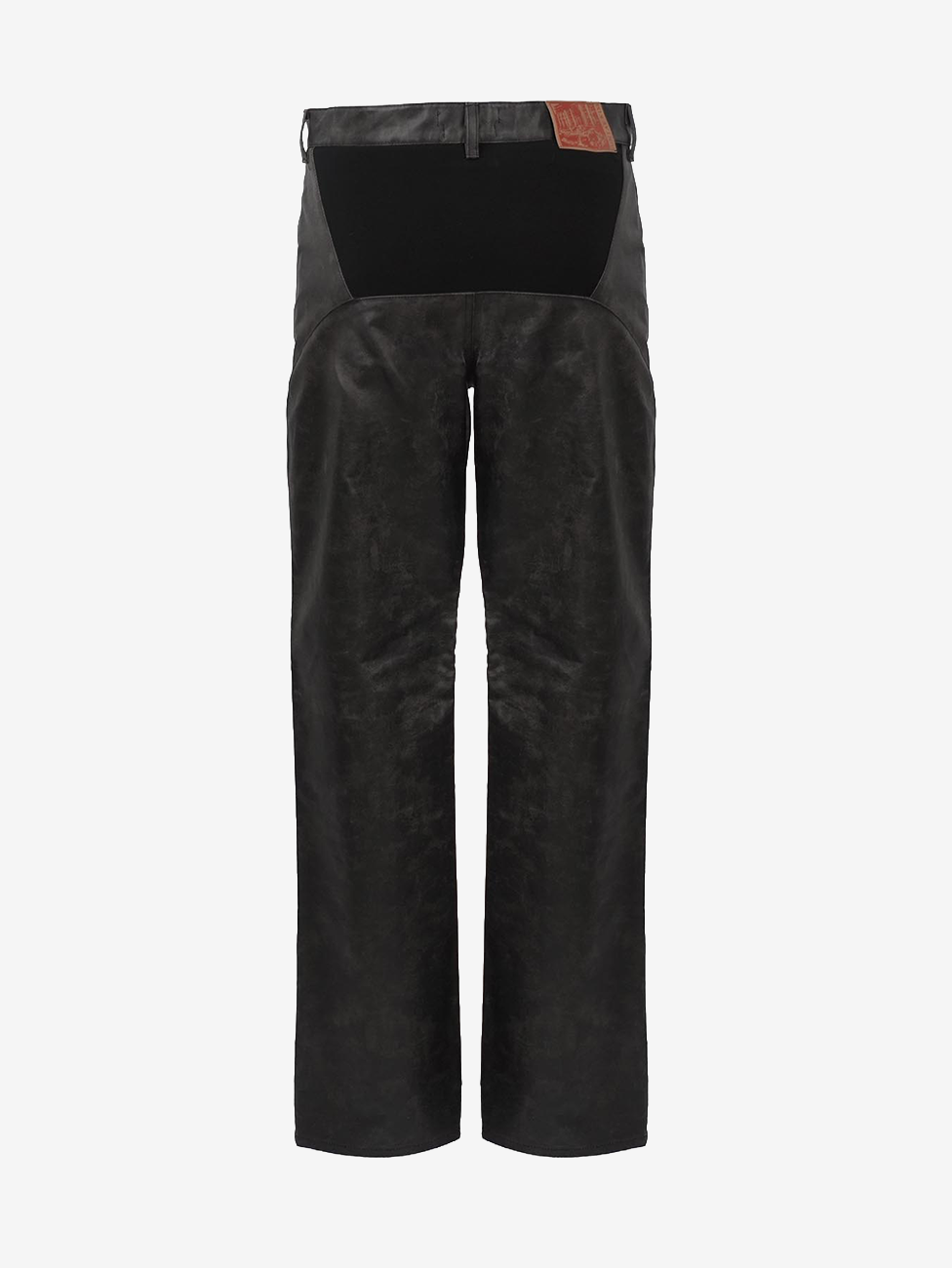 Juntae Kim - Embossed Leather Biker Pants (OC1) product image 2 | TRAB K-Fashion Australia