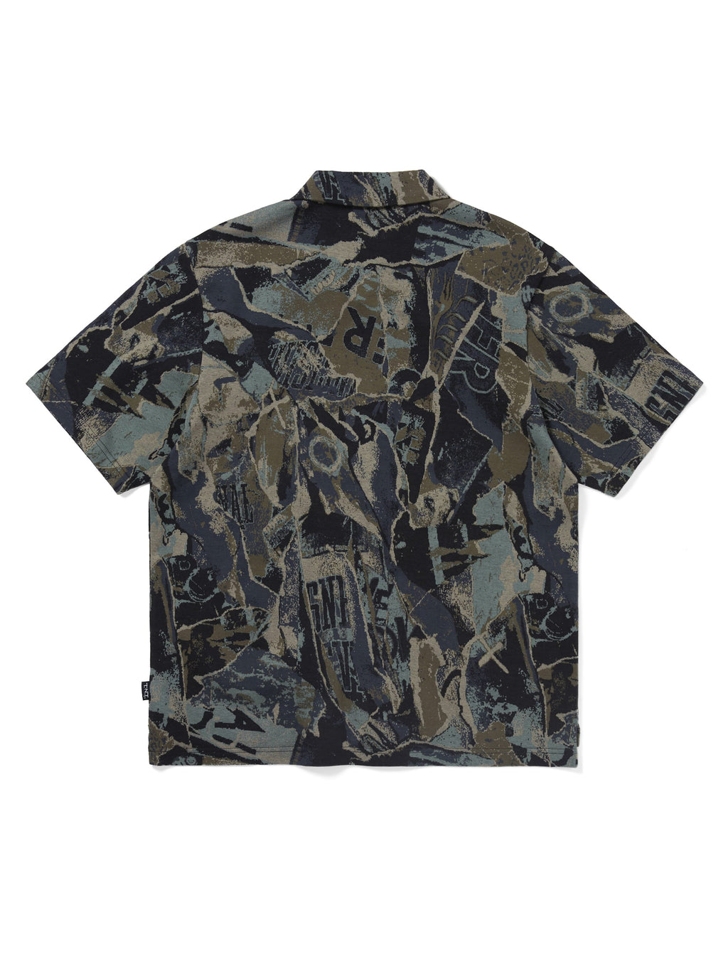 thisisneverthat - Jacquard Pattern Button Up Top (Black) product image 3 | TRAB K-Fashion Australia