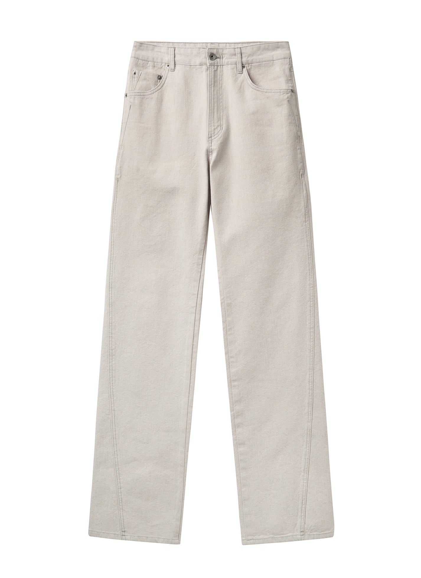 Post Archive Faction - Jeans (Archive) (Ivory) product image 1 | TRAB K-Fashion Australia