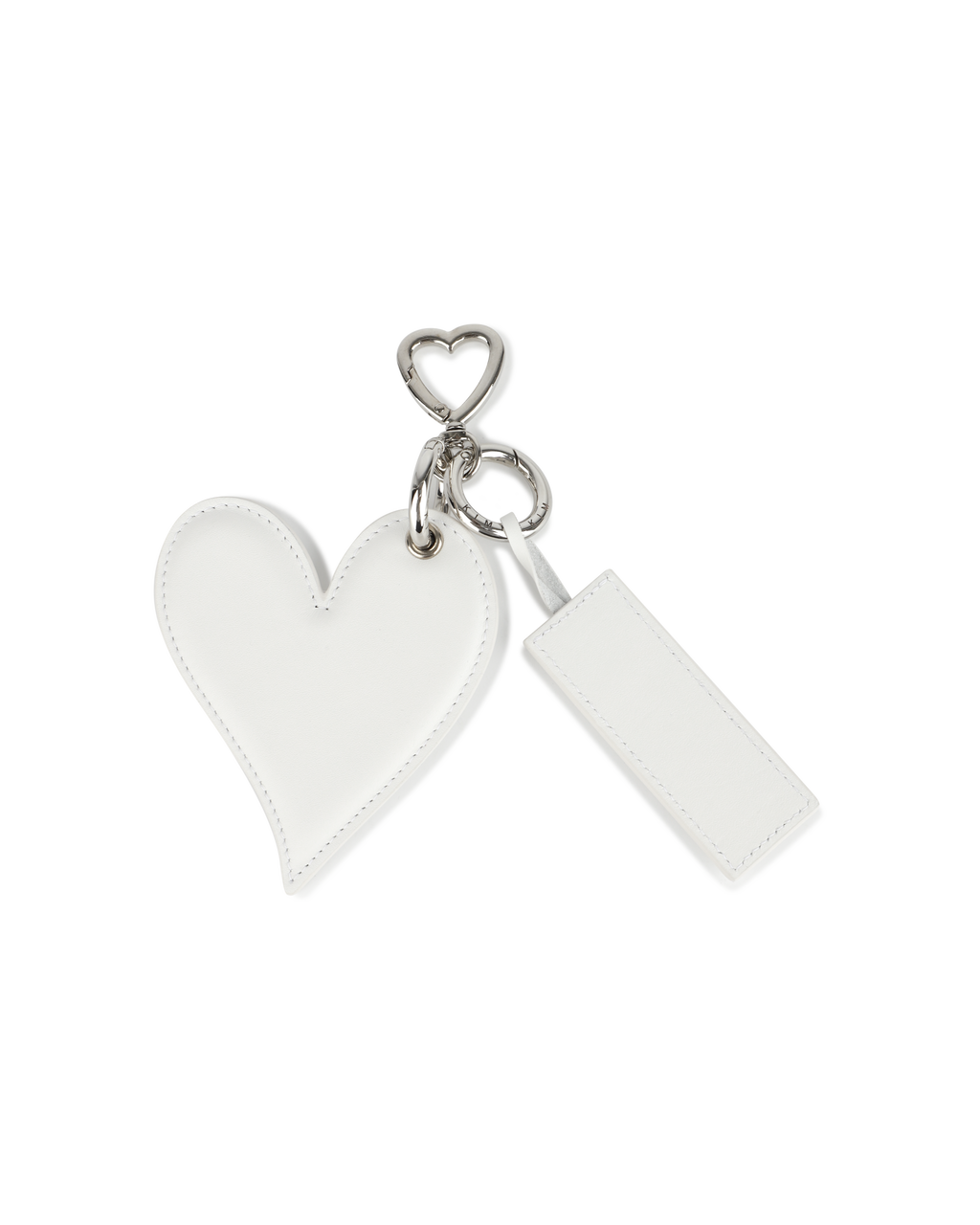 Kimhe Kim - Heart Key Ring (White) product image 2 | TRAB K-Fashion Australia