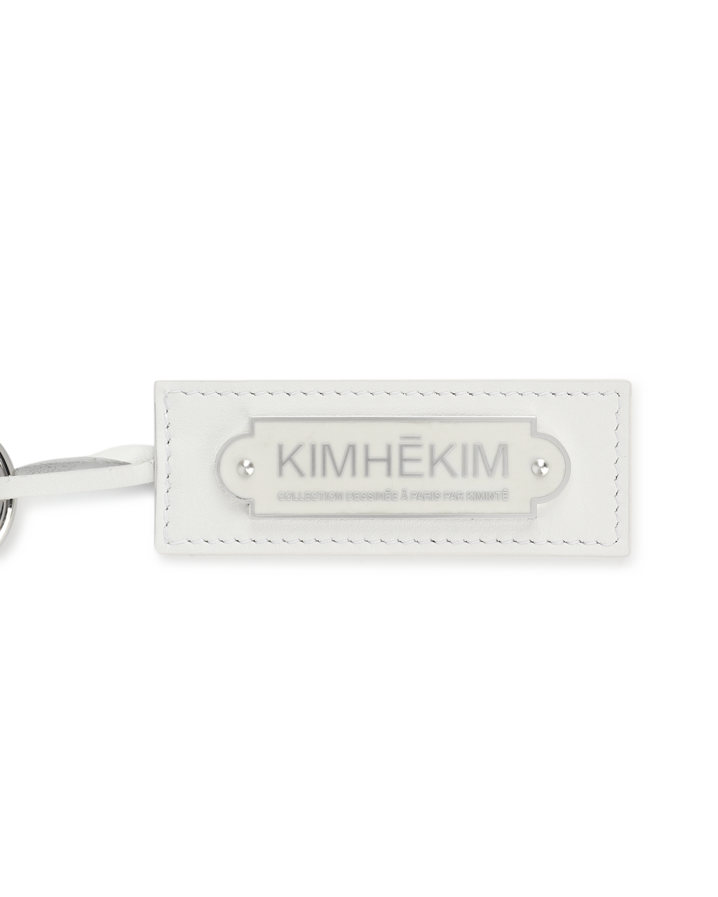 Kimhe Kim - Heart Key Ring (White) product image 4 | TRAB K-Fashion Australia