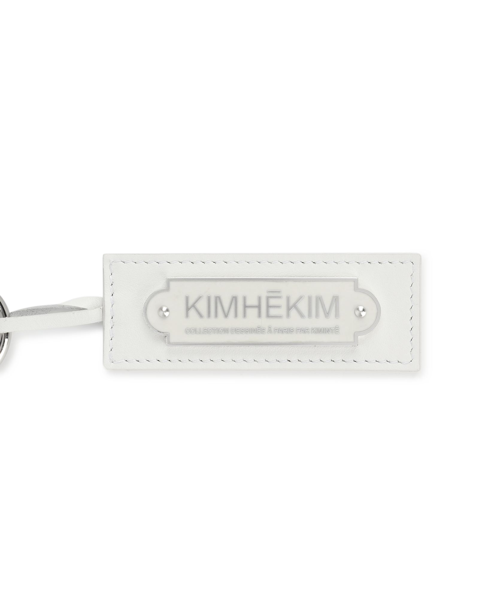 Kimhe Kim - Heart Key Ring (White) product image 4 | TRAB K-Fashion Australia