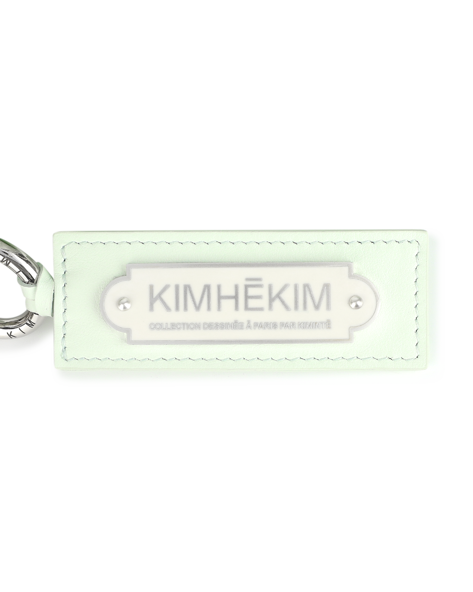 Kimhe Kim - Monroe Logo Keyring (Mint) product image 3 | TRAB K-Fashion Australia