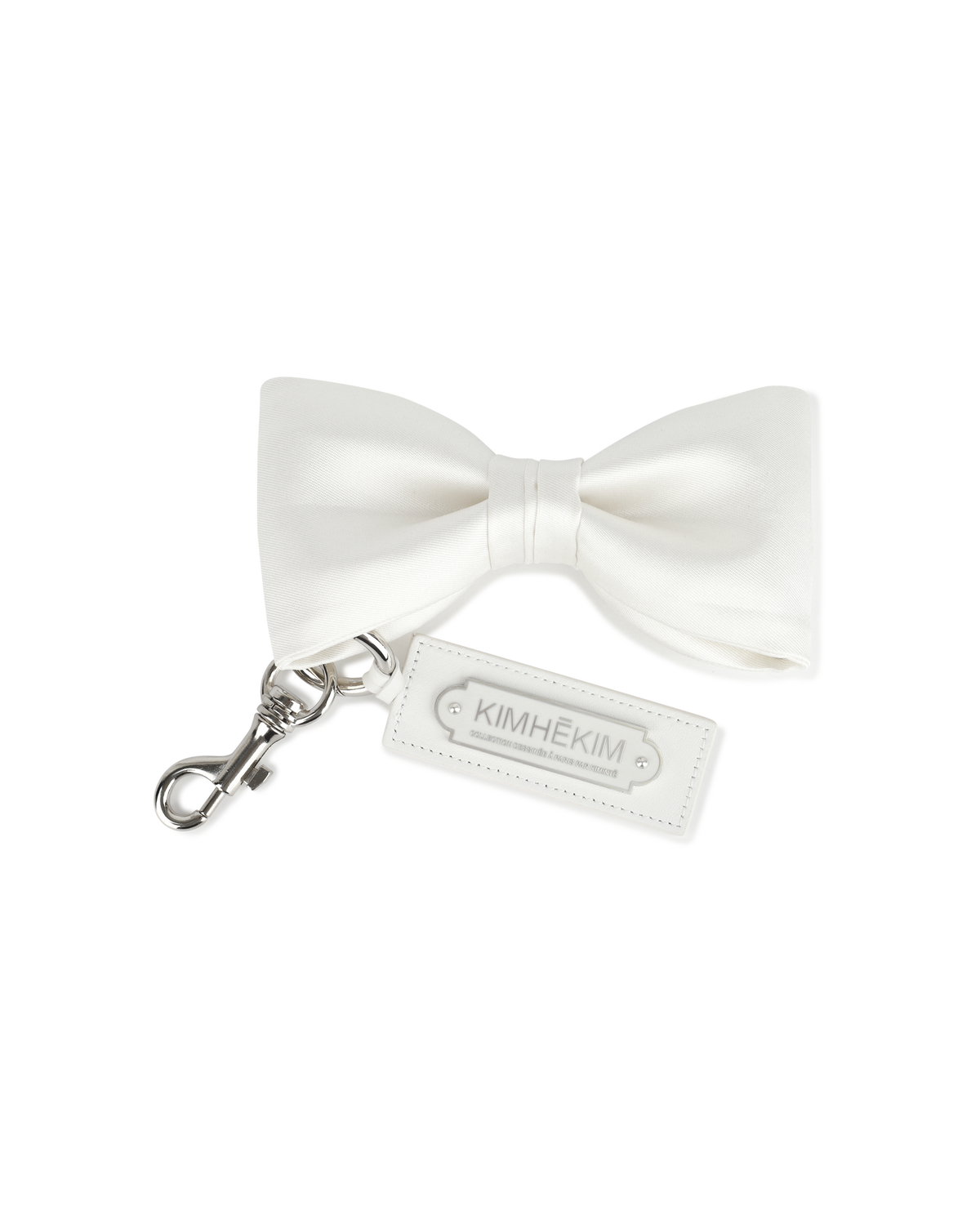 Kimhe Kim - Monroe Logo Keyring (White) product image 1 | TRAB K-Fashion Australia