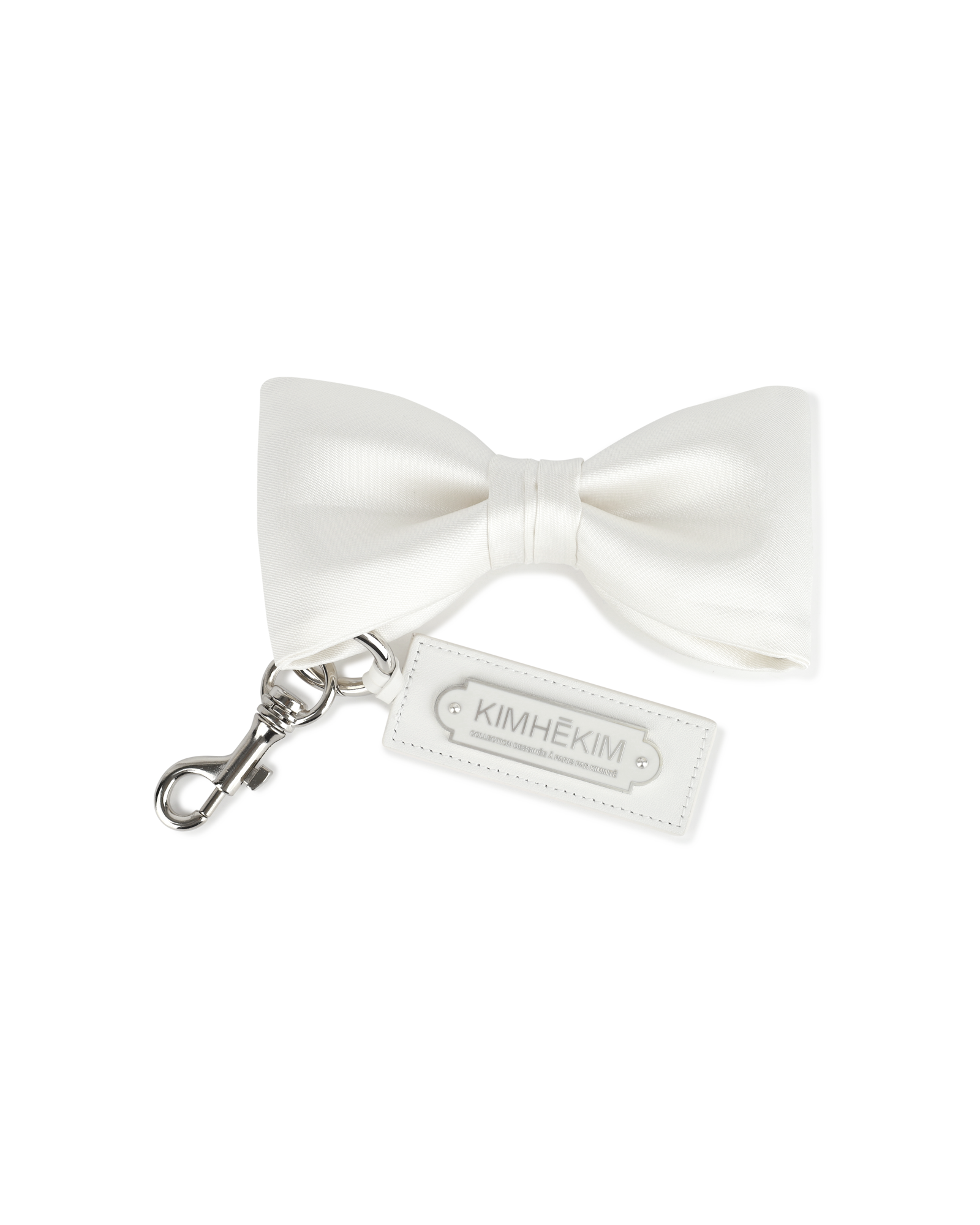 Kimhe Kim - Monroe Logo Keyring (White) product image 1 | TRAB K-Fashion Australia