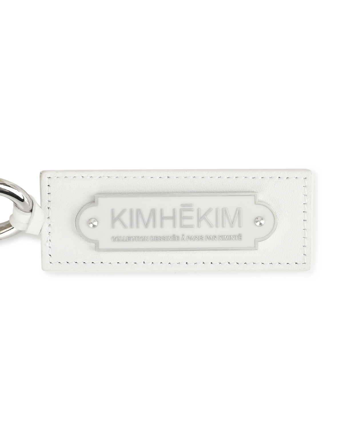 Kimhe Kim - Monroe Logo Keyring (White) product image 3 | TRAB K-Fashion Australia